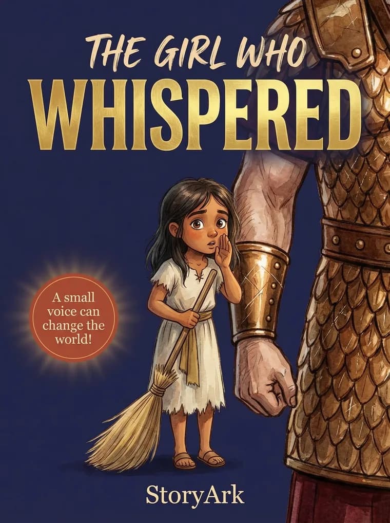 The Girl Who Whispered, an illustrated Bible story for kids about grace