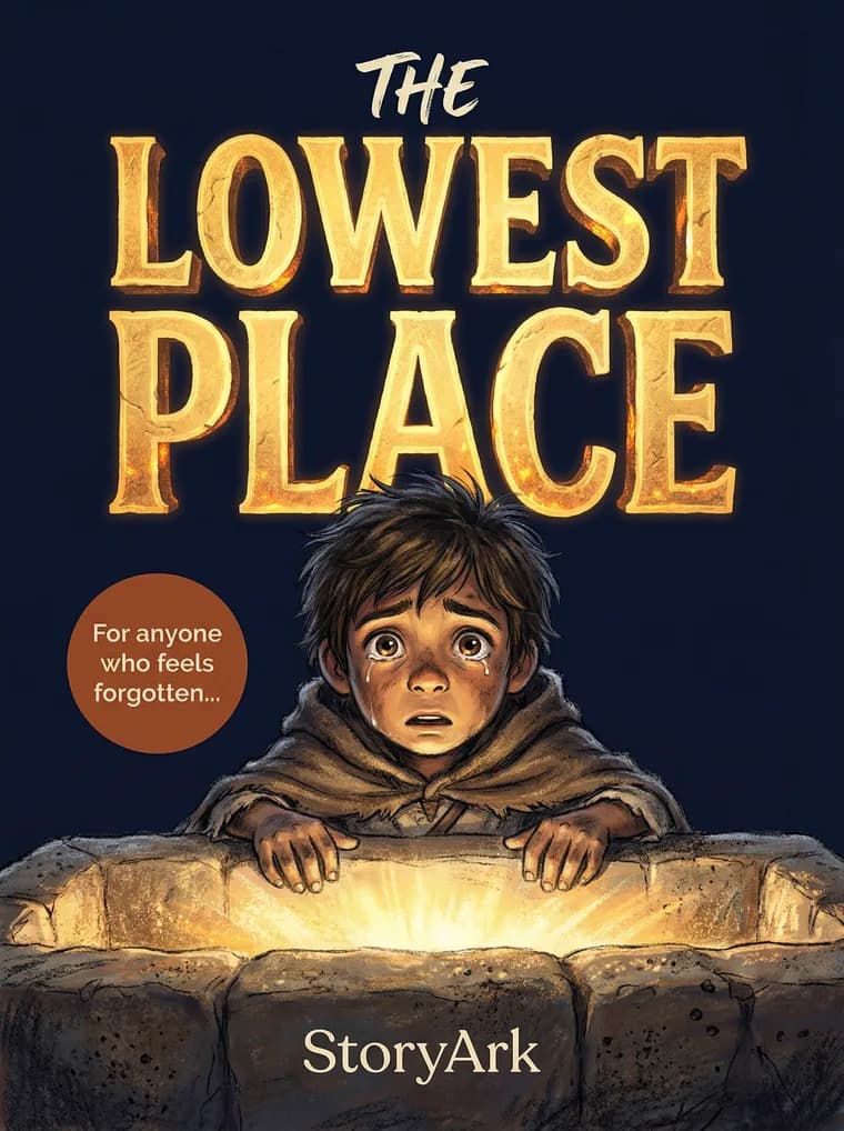 The Lowest Place, an illustrated Bible story for kids about grace