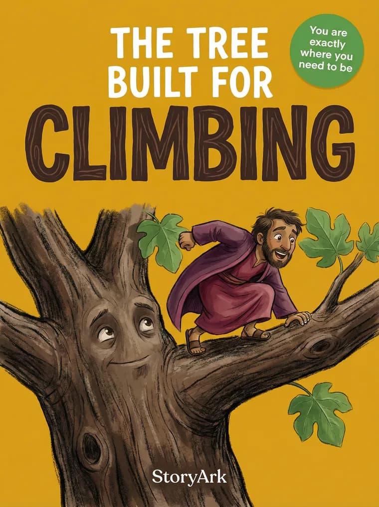 The Tree Built for Climbing, an illustrated Bible story for kids about divine design