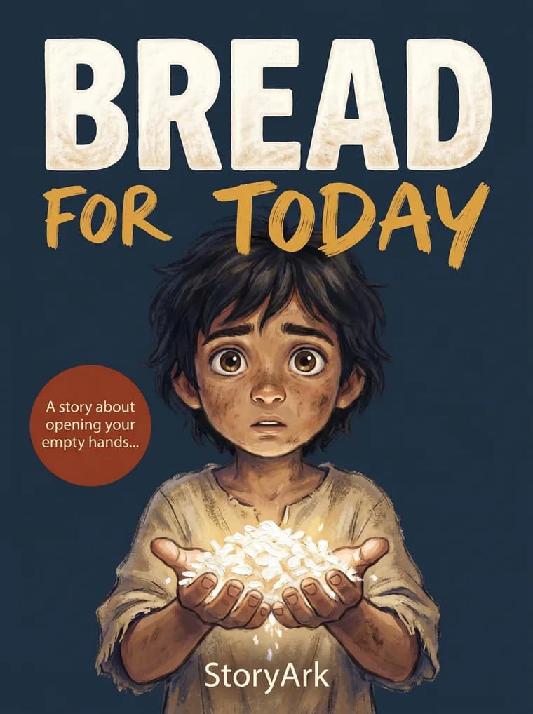 Bread for Today, an illustrated Bible story for kids about trust