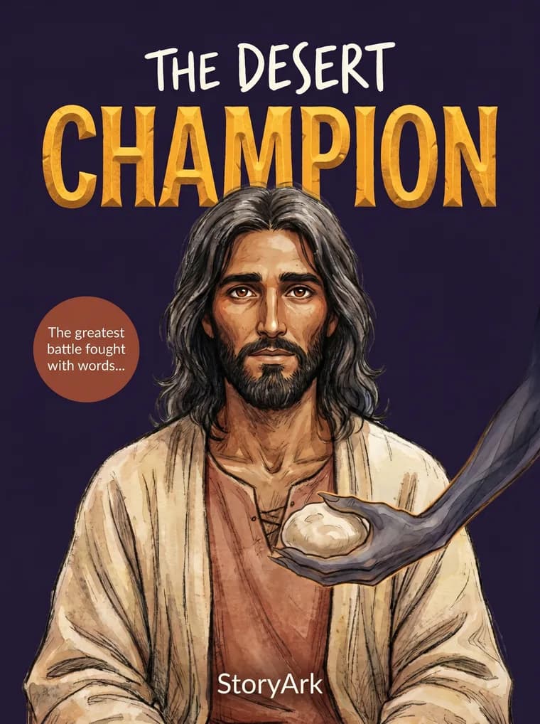 The Desert Champion, an illustrated Bible story for kids about champion