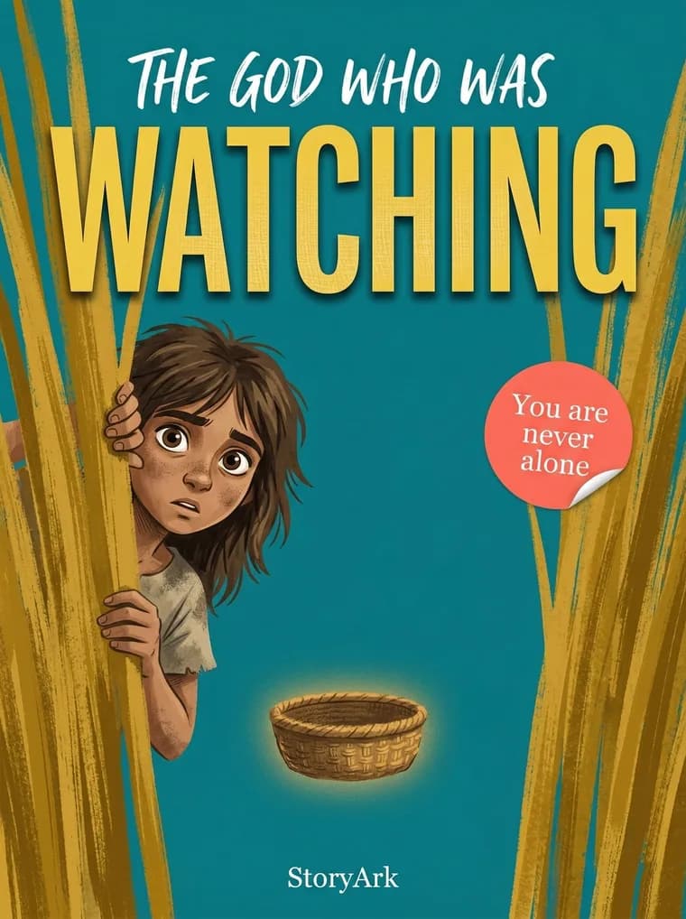 The God Who Was Watching, an illustrated Bible story for kids about providence