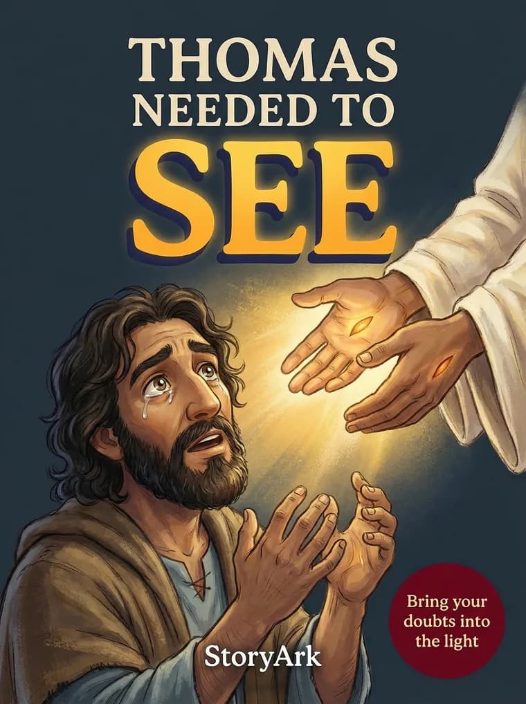 Thomas Needed to See, an illustrated Bible story for kids about questions